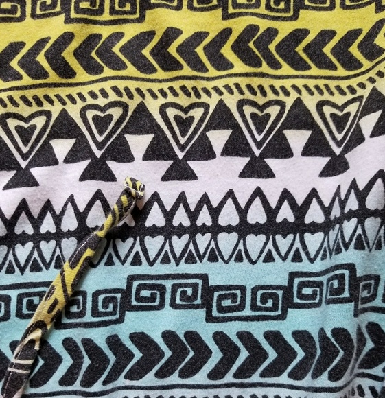 Girls sleeveless tribal print dress - Picture 6 of 6